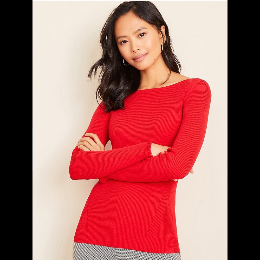 Ann Taylor Boatneck Sweater